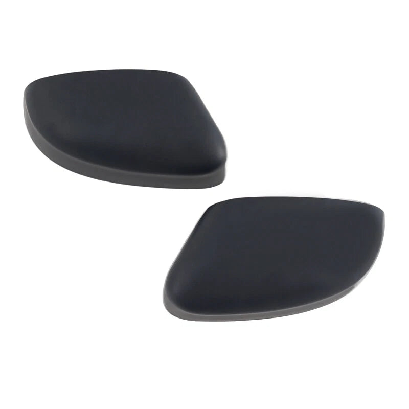 2 x Rear View Mirror Cover Caps Matte Black for Ford Focus (2012-2014)