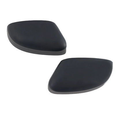2 x Rear View Mirror Cover Caps Matte Black for Ford Focus (2012-2014)