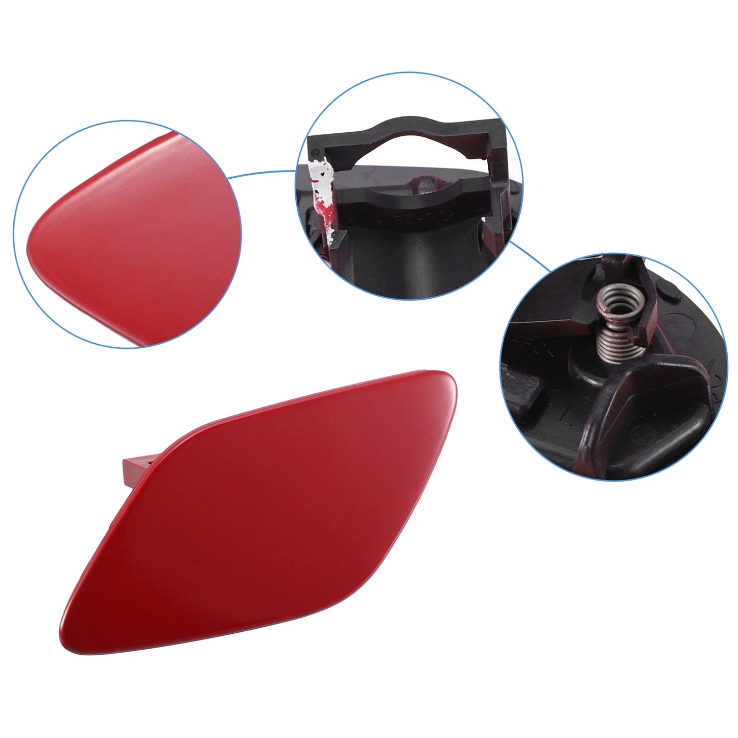 Front Left Headlight Washer Nozzle Cover for BMW 328i (2012-2015)