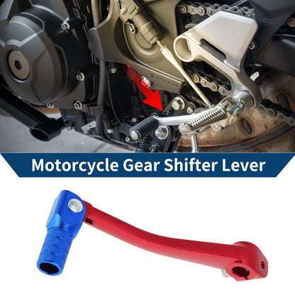 Folding Gear Shifter Lever for Bosuer 125 Red Blue
