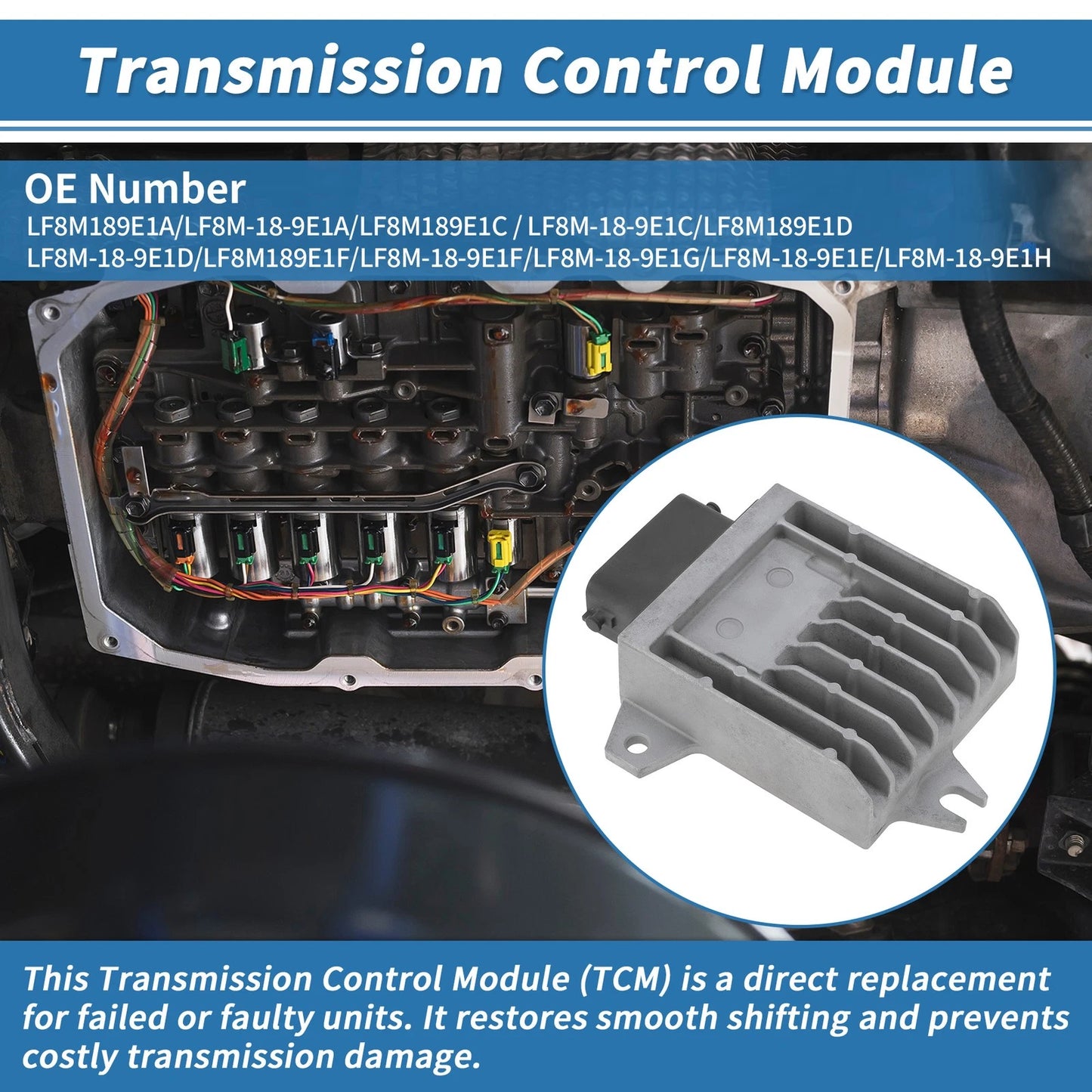 TCU Transmission Control Module for Mazda 3 2.0L (2004-2009)