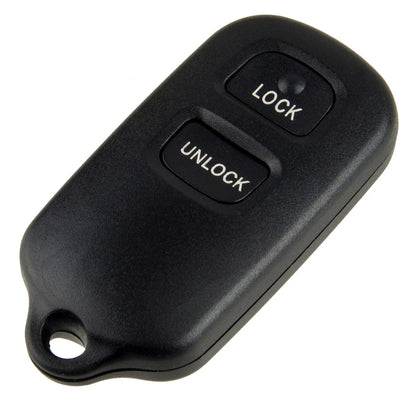 2 x Key Shell Case Cover for Toyota Camry, Yaris, 4Runner, Corolla, RAV4