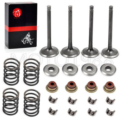 Intake Exhaust Valve Rebuild Kit for EZGO Golf Cart 295/350cc (1996-2002)