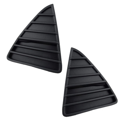 Left & Right Side Front Bumper Grille Inserts for Ford Focus (2012-2014)