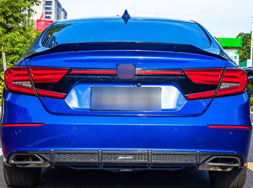 Unpainted Rear R Style Spoiler Wing for Honda Accord Sedan 2018-2022
