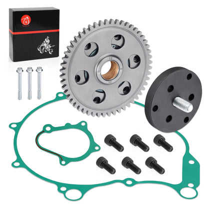 Starter Clutch & Gear Idler w/ Gaskets for Yamaha YFM660R Raptor 660R 2004-2005