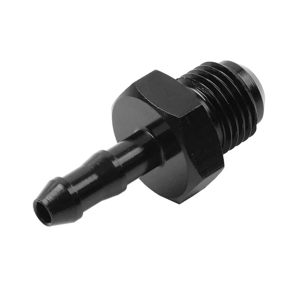 6AN Male to 3/8" Barb Push Lock Fitting for Oil Fuel Hose Adapter