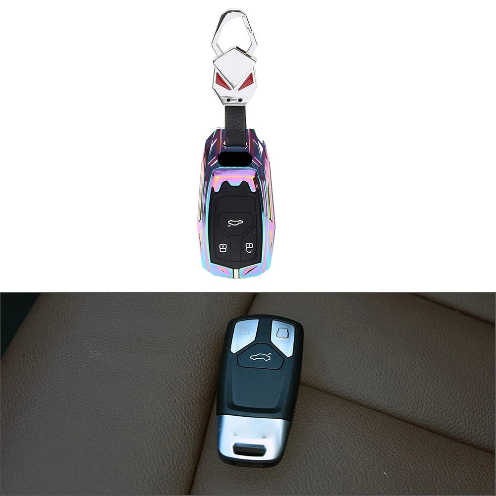 Smart Remote Key Fob Cover for Audi A4 A5 S5 SQ5 Q5 Q7 TT (2008-2023)