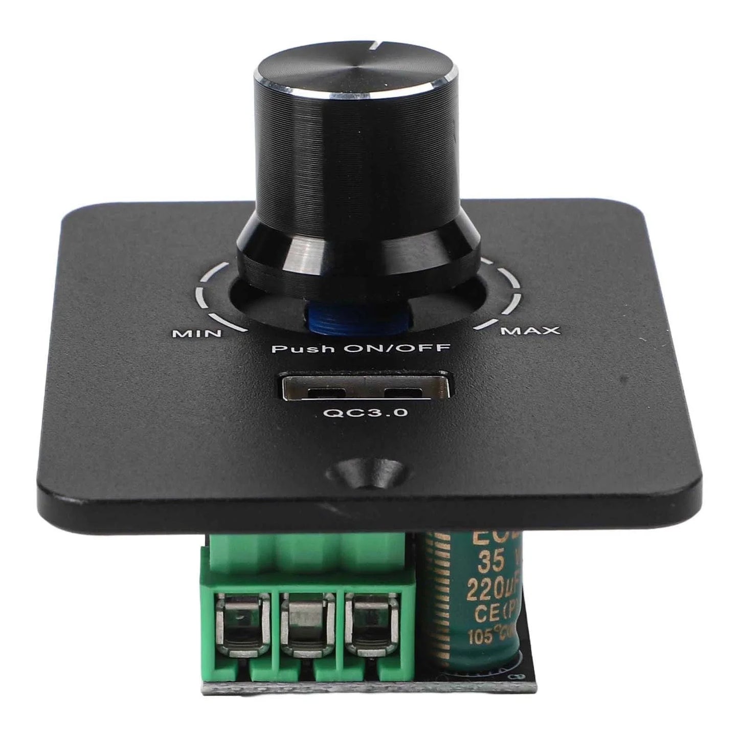 DC 12V 24V LED Dimmer for PWM Dimming Switch USB Fast Charging for RV/Boat