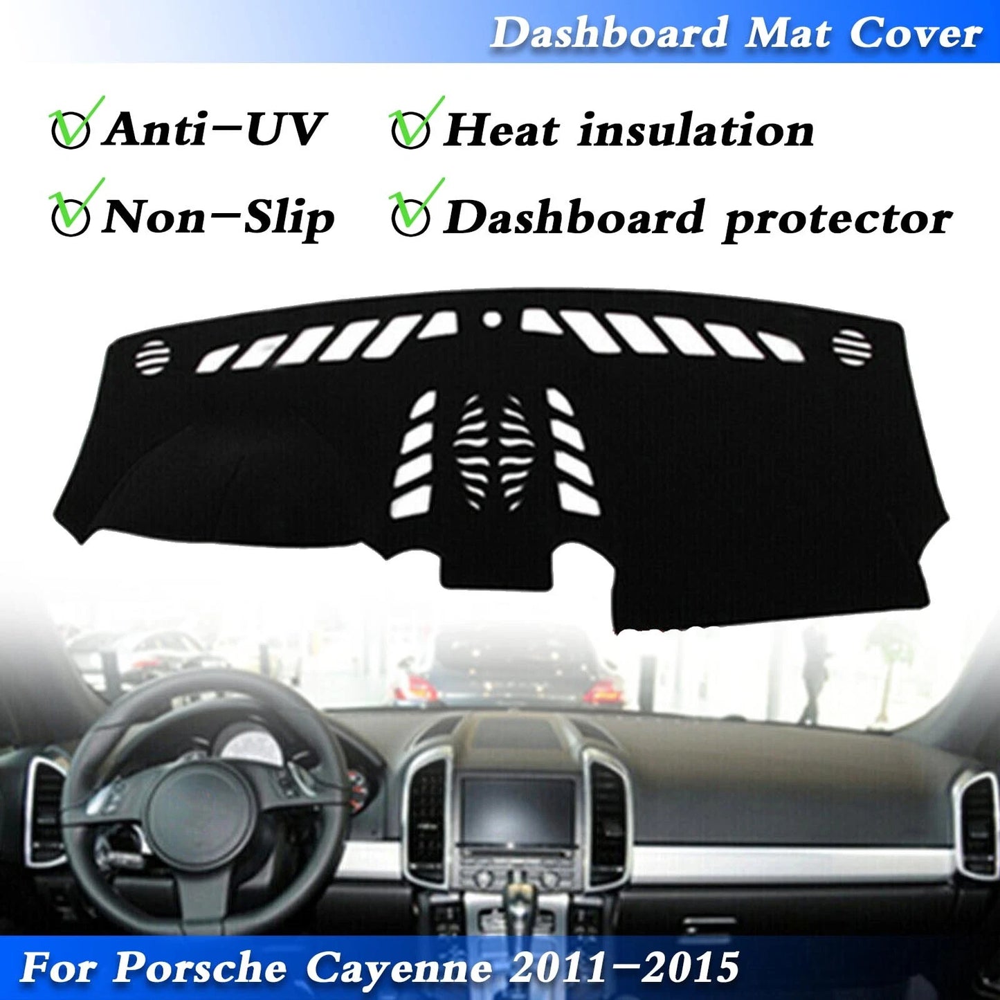 Dash Cover for Porsche Cayenne (2011-2015)