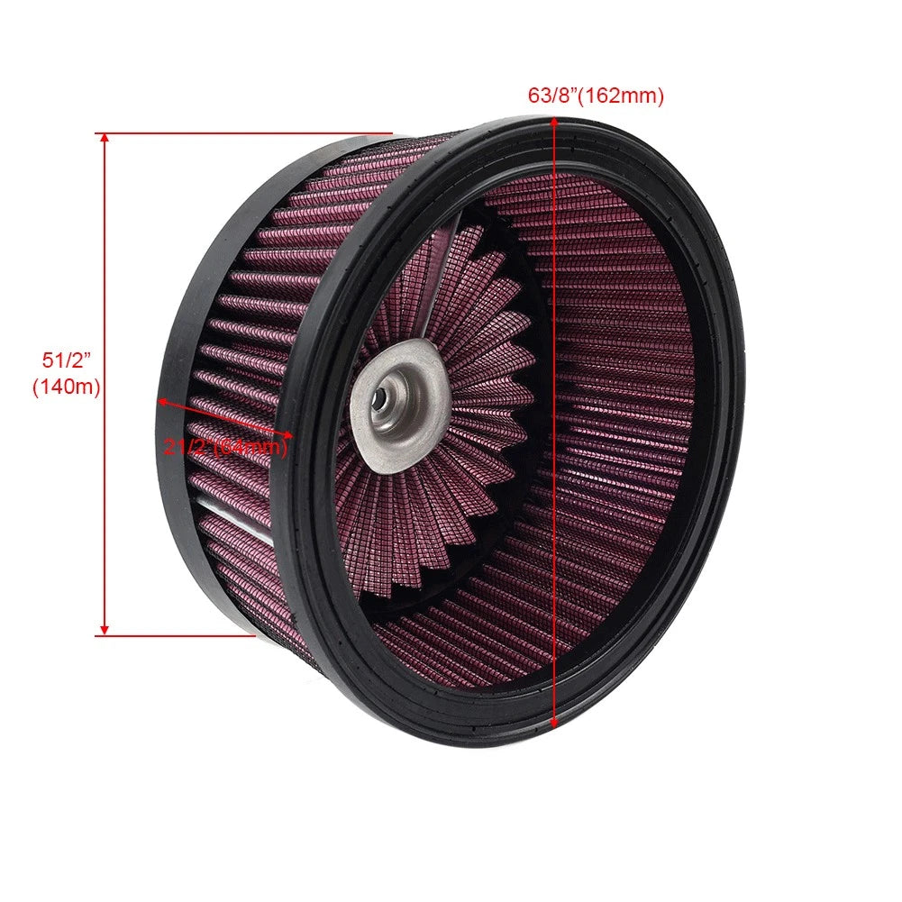 Air Cleaner Filter Element for Harley Sportster XL883 XL1200 (1991-2023)