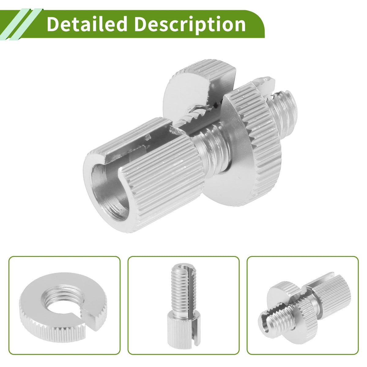 Cable Adjuster Screw 4 x M10 Aluminum Cable Adjuster Screw for Motorcycle Bike
