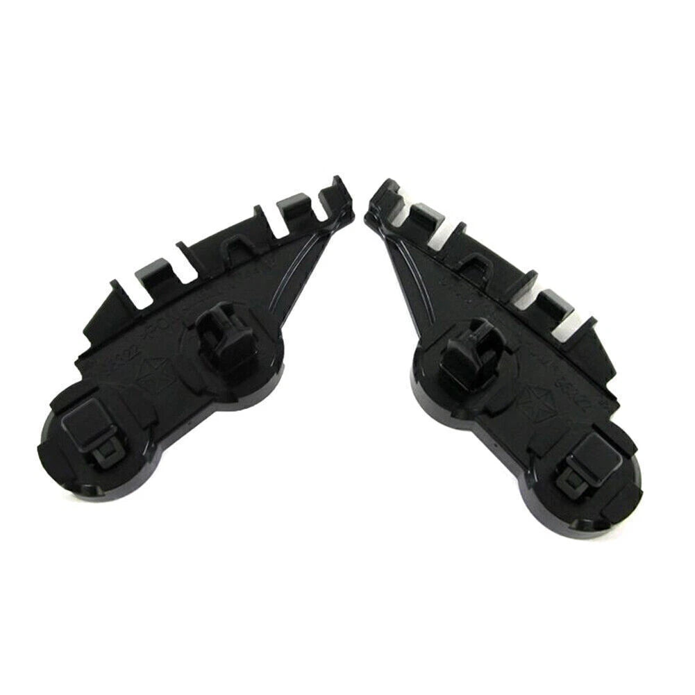 Bumper Brackets  Beam Retainer Support for Chrysler 300 (2011-2020) Black