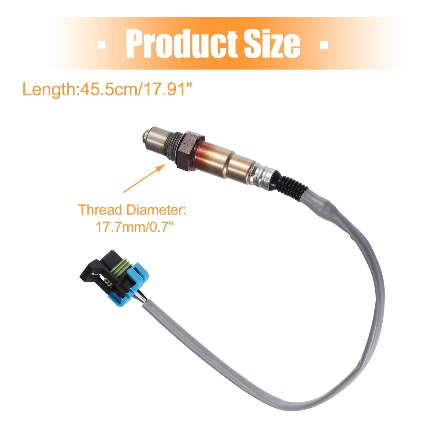 4 x Oxygen Sensor Front/Rear/Left/Right for Chevrolet Equinox (2012-2017)