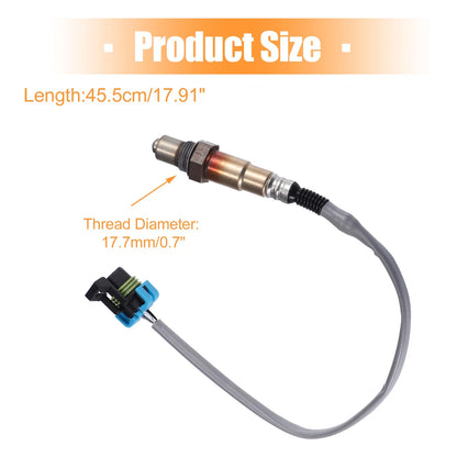 4 x Oxygen Sensor Front/Rear/Left/Right for Chevrolet Equinox (2012-2017)