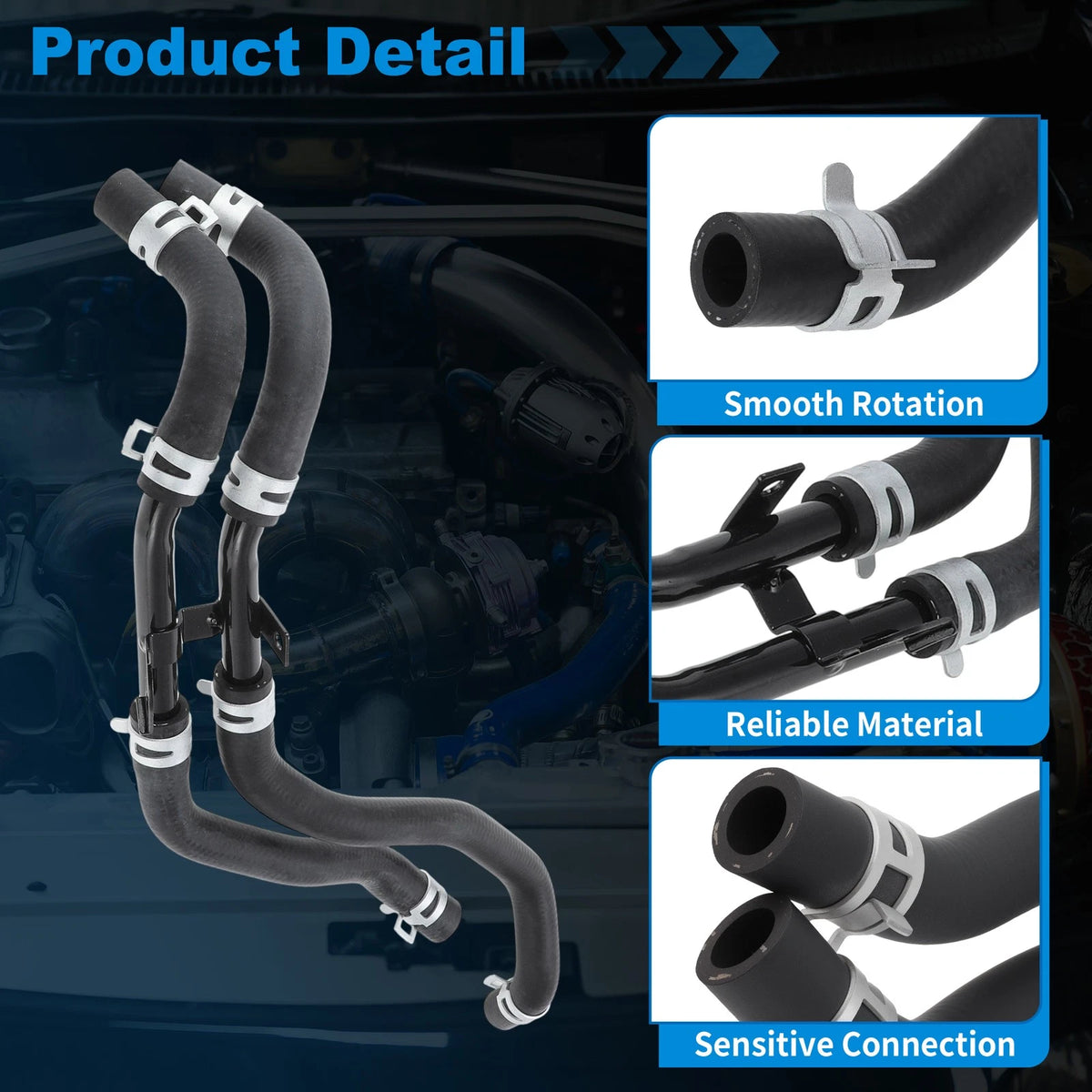Engine Oil Cooler Tube for Hyundai Sonata (2011-2019)