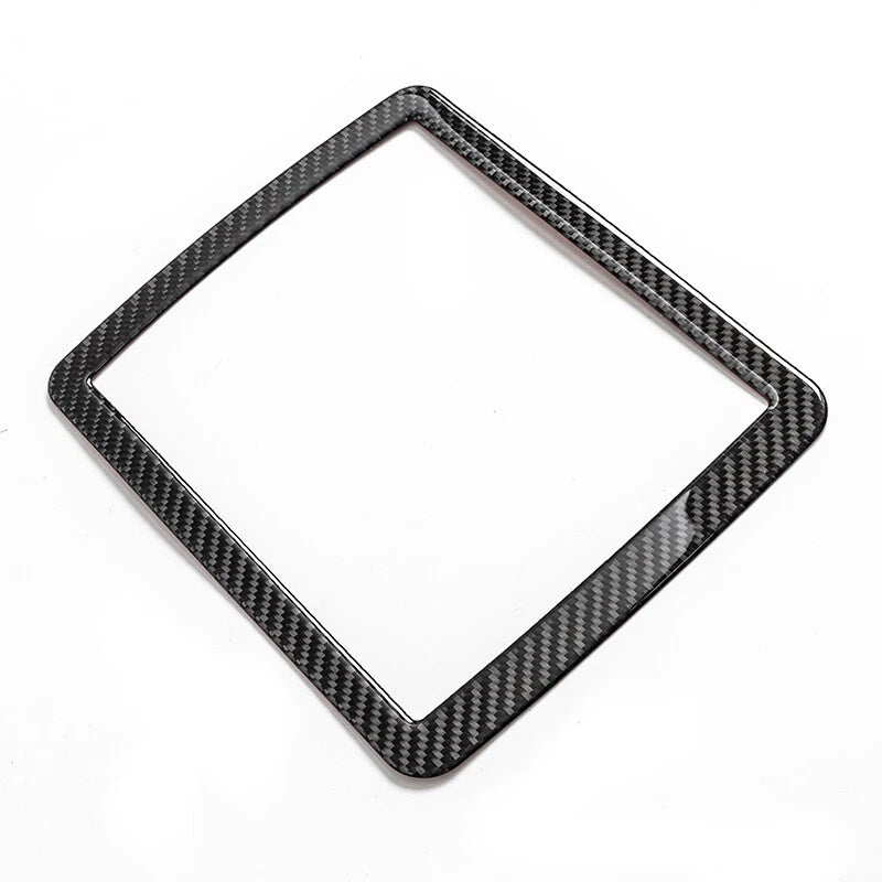 Carbon Fiber Roof Front Reading Light Frame Cover for Dodge Challenger (15-23)