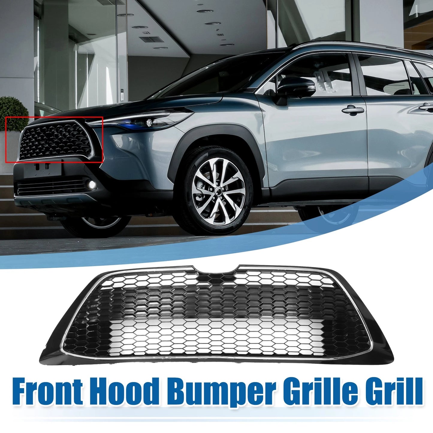 Front Lower Bumper Grille for Toyota Corolla (2003-2008)