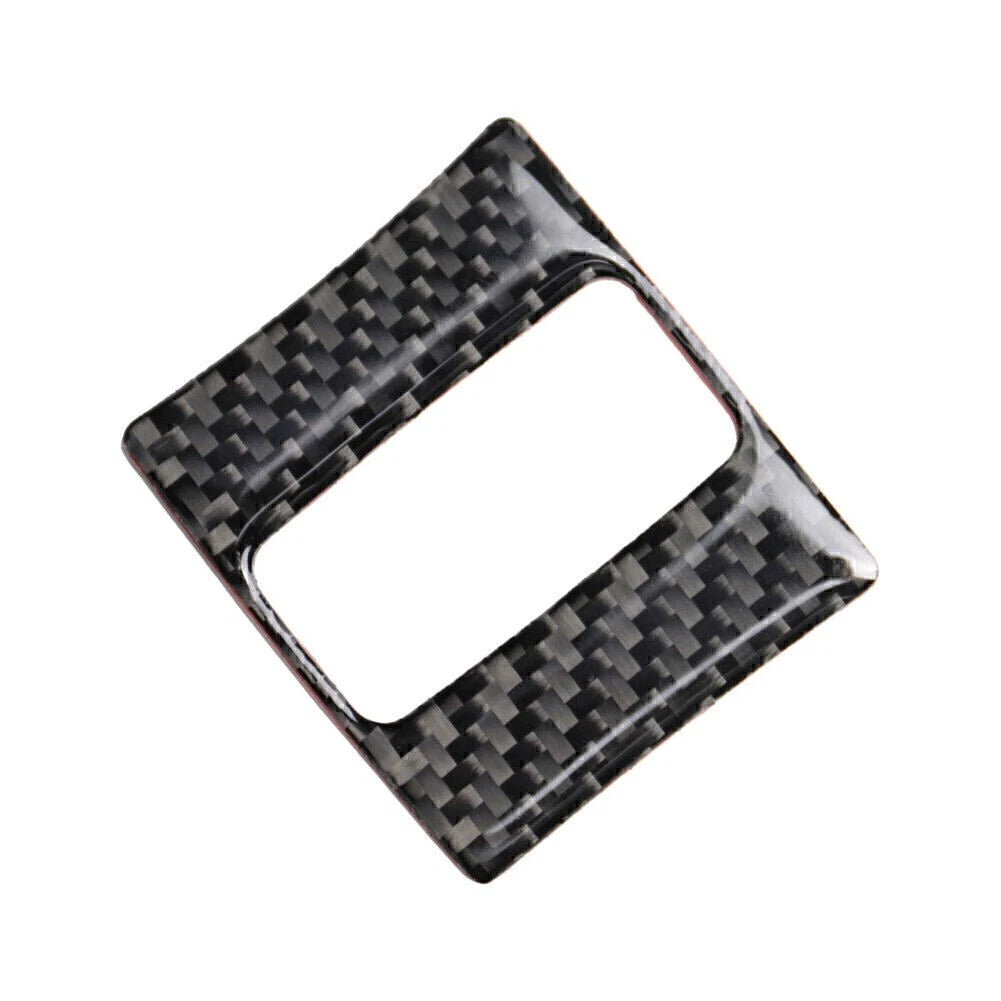 Carbon Fiber Interior Warning Lamp Button Stickers for Mazda 3 Axela (2013-2018)