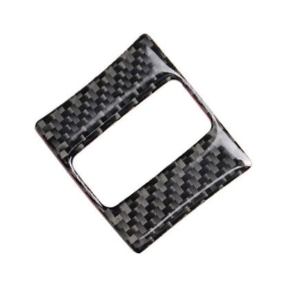 Carbon Fiber Interior Warning Lamp Button Stickers for Mazda 3 Axela (2013-2018)