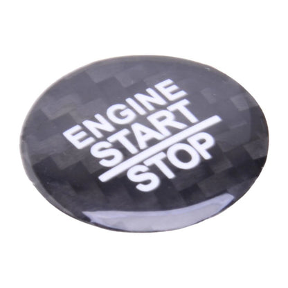 Carbon Fiber Engine Start Stop Button Cover for Dodge Challenger (2015-2023)