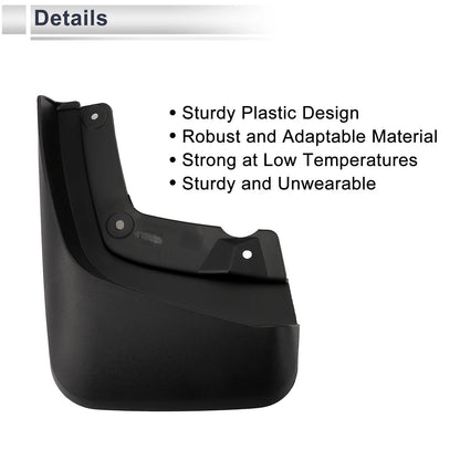 Mud Flaps Splash Guards 1 x Set for Volvo XC90 (2005-2014)