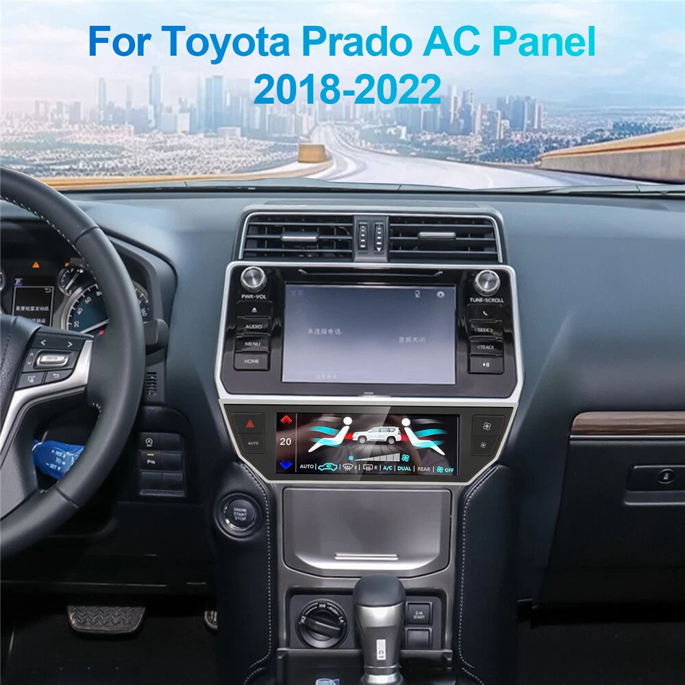 Air Conditioning Touch Screen for Toyota Land Cruiser Prado (2018-2022)