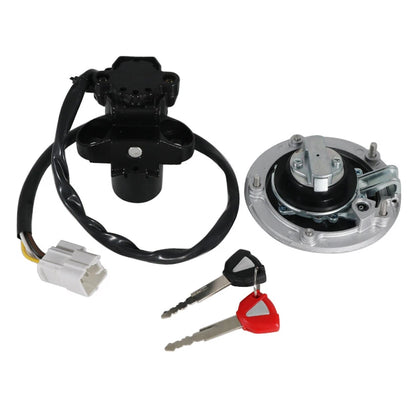 Ignition Key Switch Lock Set for Kawasaki Ninja ZX14R, ER650, ER6N, EX650 (2006-2023)