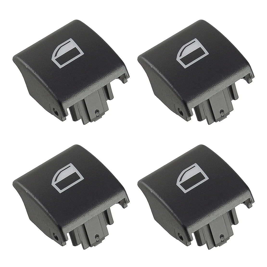 4 x Window Switch Button Caps for BMW 3 Series E46 E90 M3 X5 E53 X3 E83