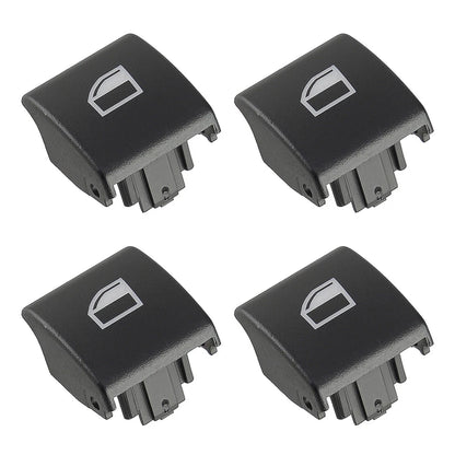 4 x Window Switch Button Caps for BMW 3 Series E46 E90 M3 X5 E53 X3 E83