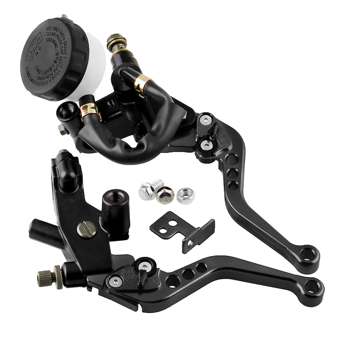 7/8" Hydraulic Brake Pump Master Cylinder Clutch Lever for Universal