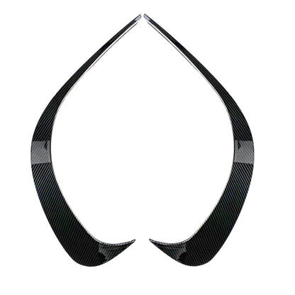 Carbon Fiber Front Fog Light Splitter for Mercedes Benz C-Class (2022-2023)