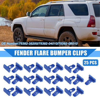 25 Pcs Car Fender Flare Bumper Clip for Toyota Avalon (2013–2021)