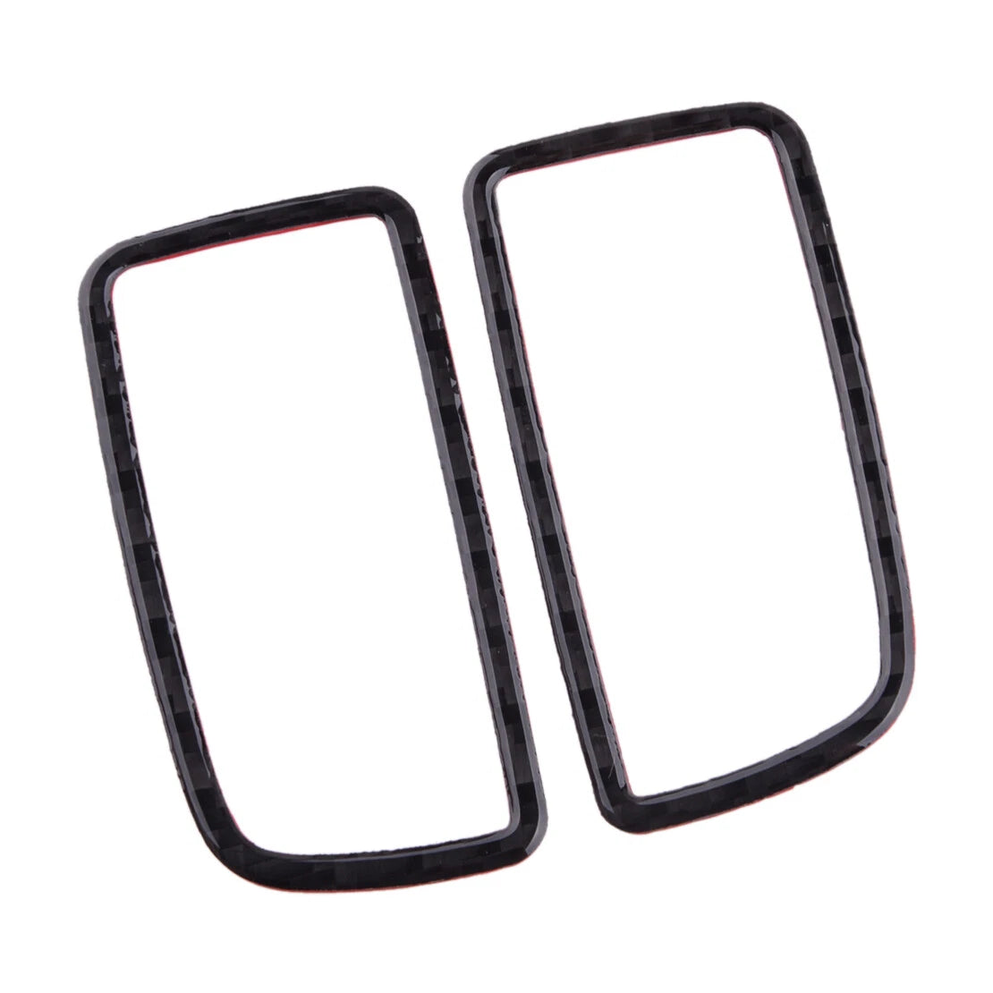 4x Carbon Fiber Volt Meter Oil Temp Covers for Chevy Camaro (2010-2015)