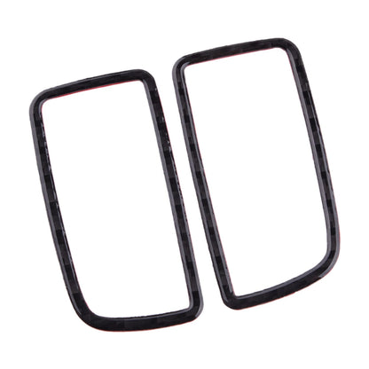 4x Carbon Fiber Volt Meter Oil Temp Covers for Chevy Camaro (2010-2015)
