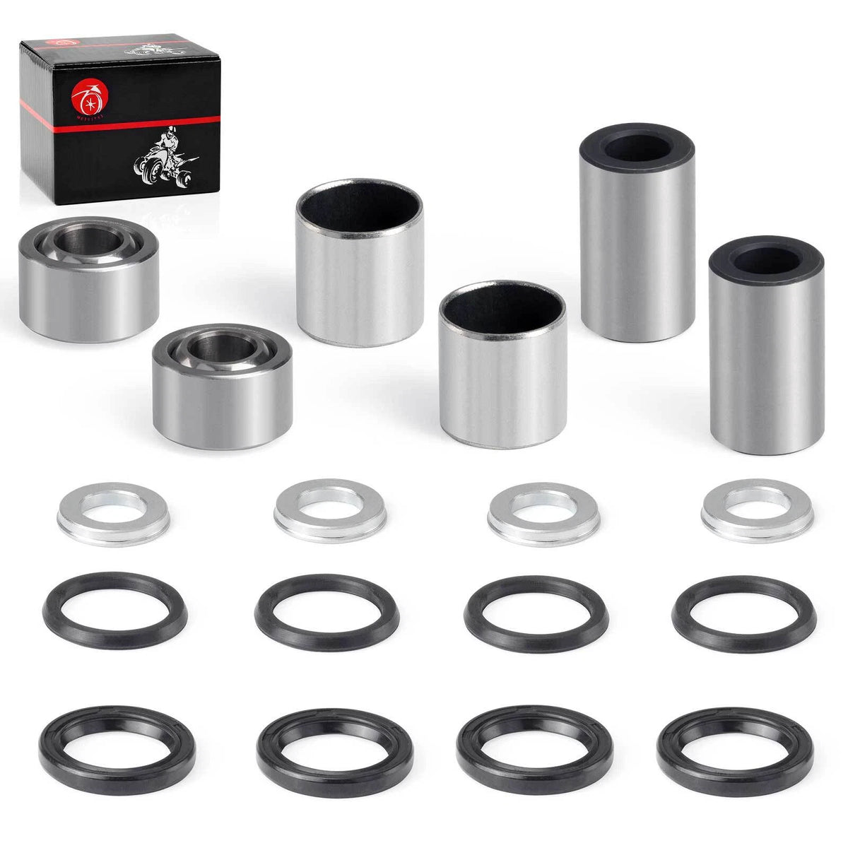 2x Front Shock Bushing Seal Kit for Honda Sportrax 400 TRX400EX TRX 400EX (1999–2004)