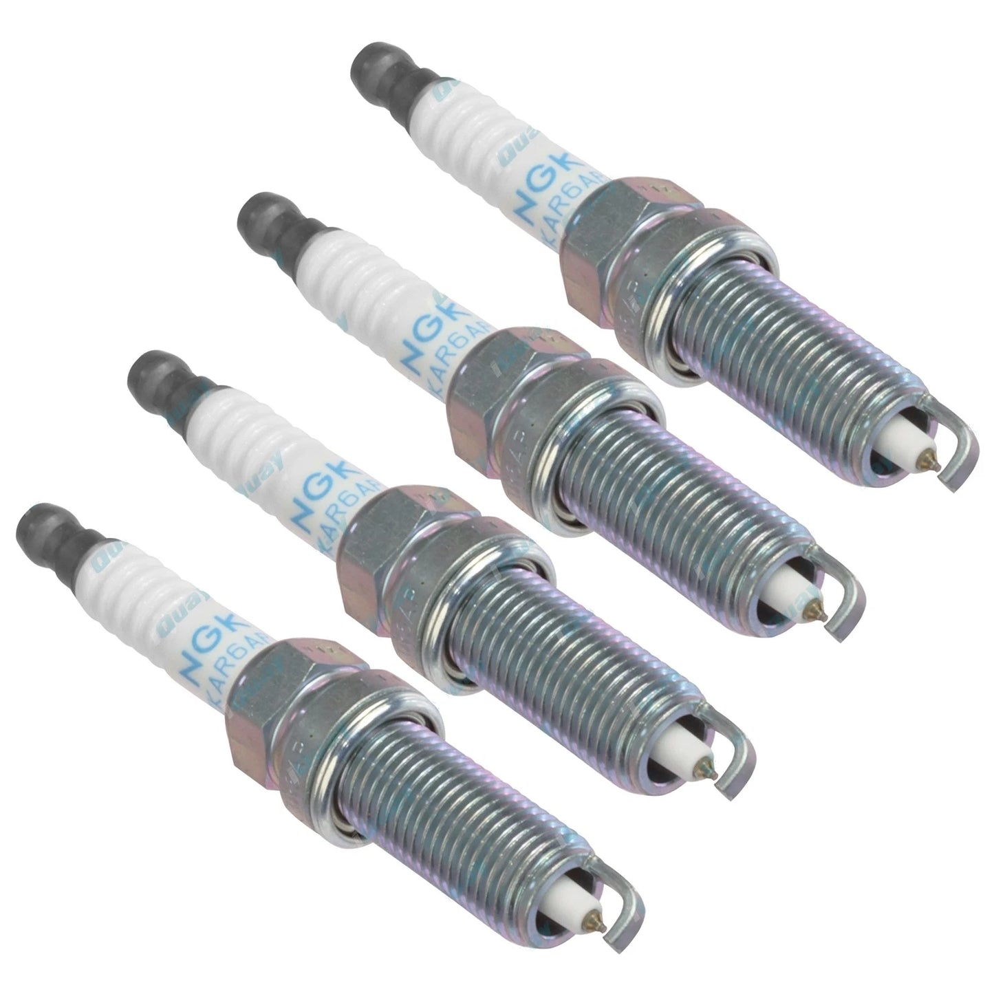 Set of 4 NGK Spark Plugs for Nissan X-Trail T31 4 cyl 2.0L MR20DE 2010~2014