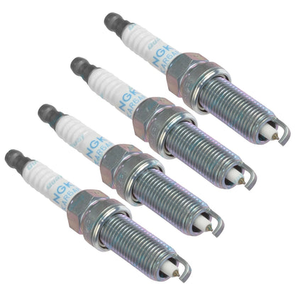 Set of 4 NGK Spark Plugs for Nissan X-Trail T31 4 cyl 2.0L MR20DE 2010~2014