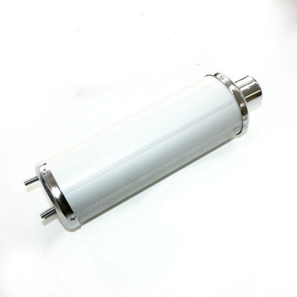 310mm Silver Alloy Exhaust Muffler for 110cc 125cc Quad Dirt Bike ATV