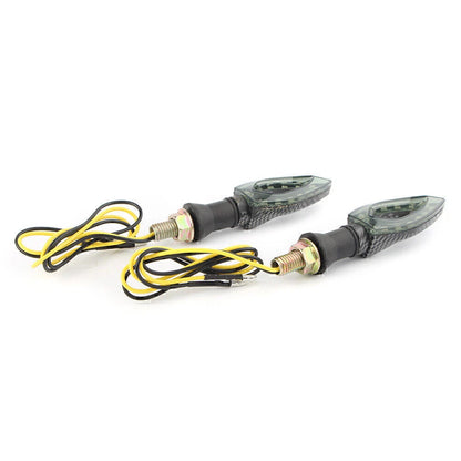 12V LED Turn Signal Indicator Blinker Amber Light for Universal Models