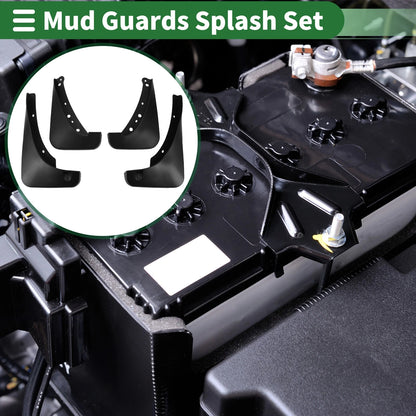 Mud Flaps Splash Guards / 2 x Mud Guards for Buick Enclave (2010–2019)
