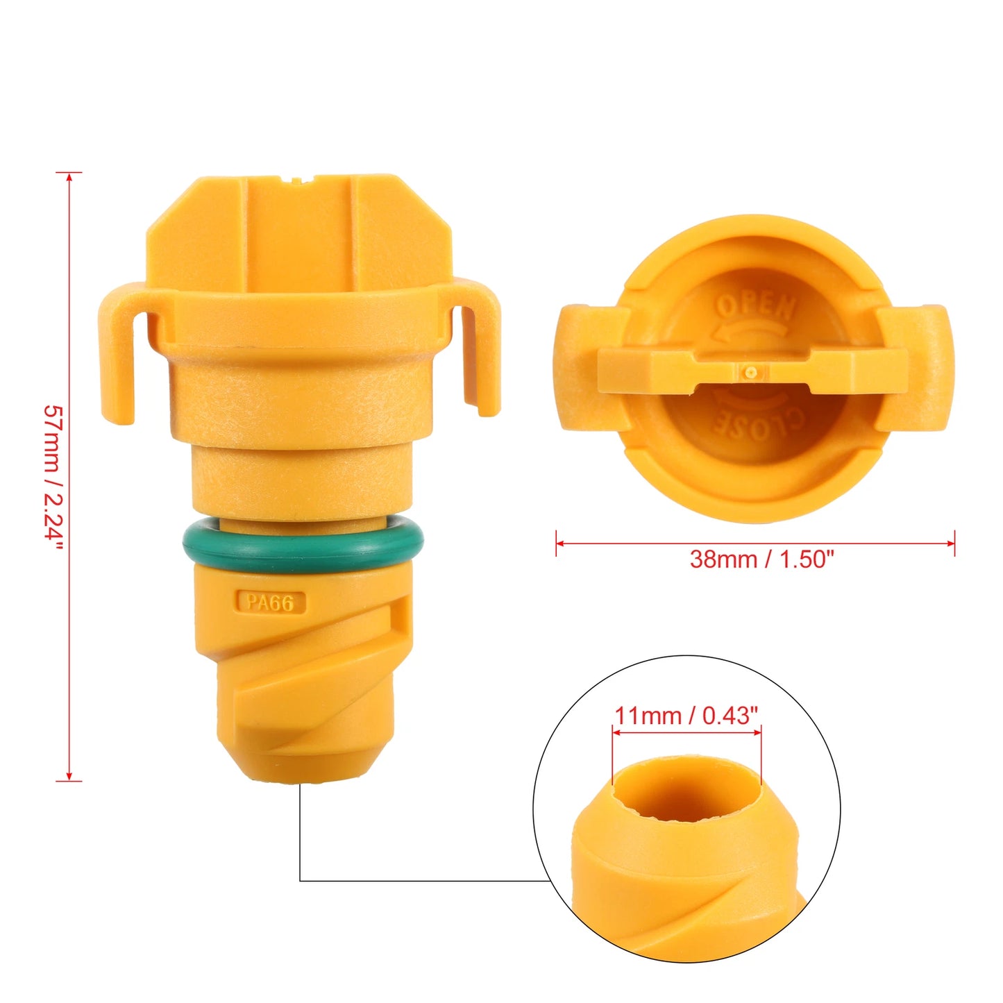 8 x ABS Engine Oil Drain Plug for Ford F150 (2015-2018)