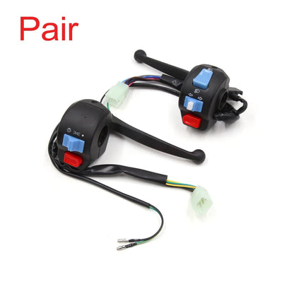 2 x Pair Motorcycle Handlebar Turn Signal Light ON/OFF Switch for GY6 150cc