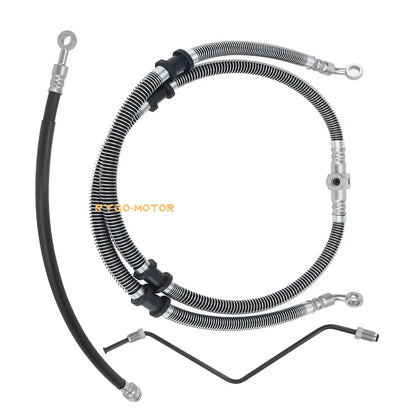 Front brake hose line and pipe for Yamaha Kodiak 400 (2003–2006)