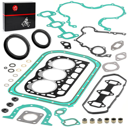 Gaskets Seals Rebuild Kit for Kawasaki Mule 2510 3010 4010 Diesel (2002–2010)