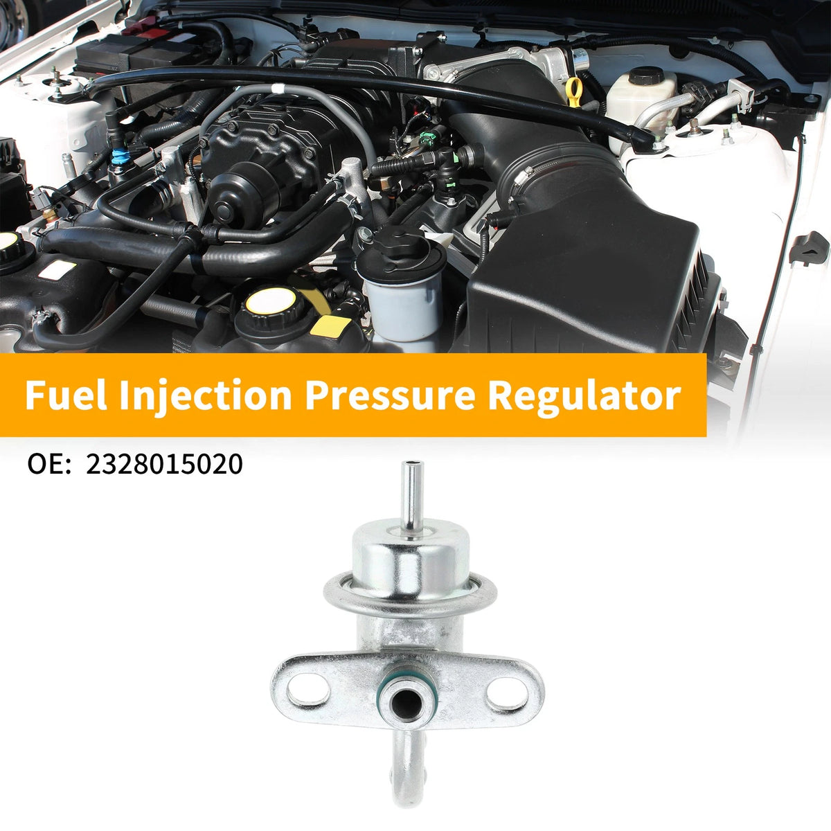 Fuel Pressure Regulator Metal for Toyota Corolla (1993-1997) 1 Pc