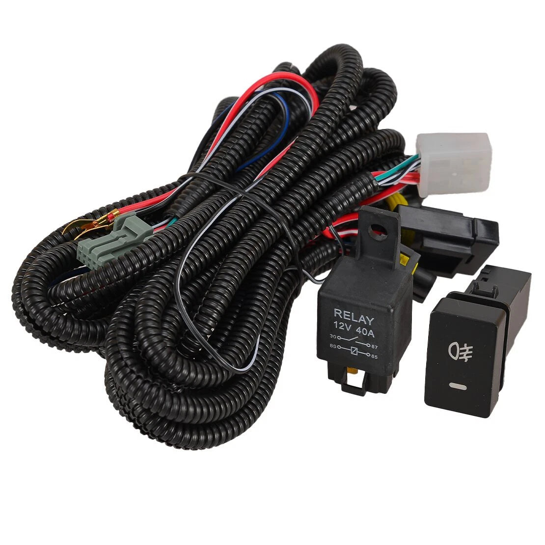 LED Fog Lamp Switch Relay Wiring Harness for Acura TL ILX TSX (2012-2018)