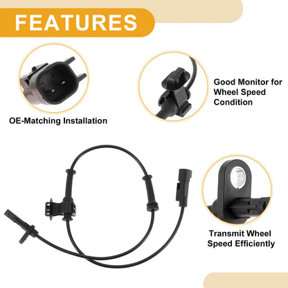 ABS Wheel Speed Sensor for Chevrolet Camaro Front