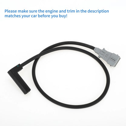 Crankshaft Position Sensor for PEUGEOT 306 1.9D (1997-1999) 1 Pc Black Gray