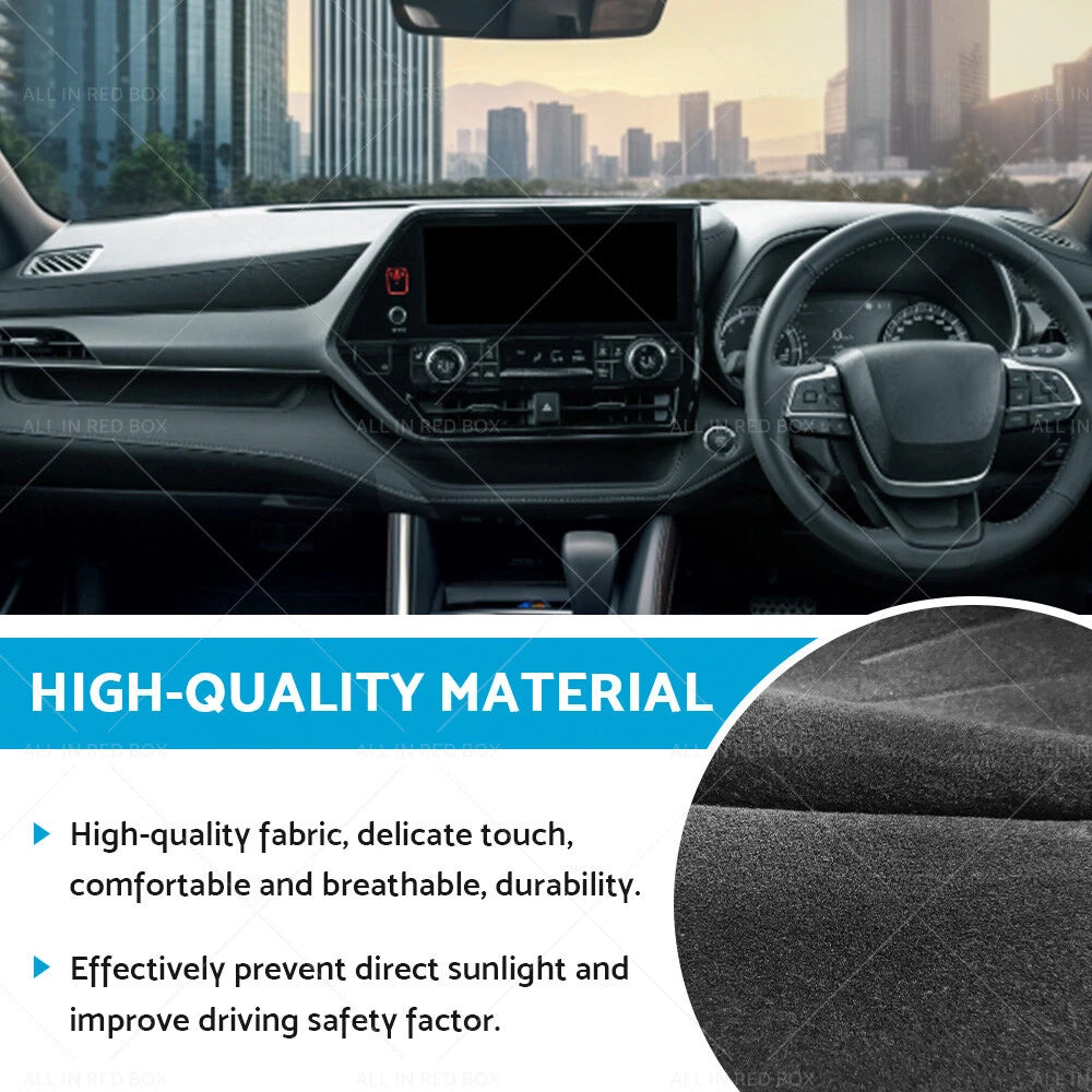 Non-Slip Dash Mat for Toyota Kluger XU75R GX GXL (6/21-23)
